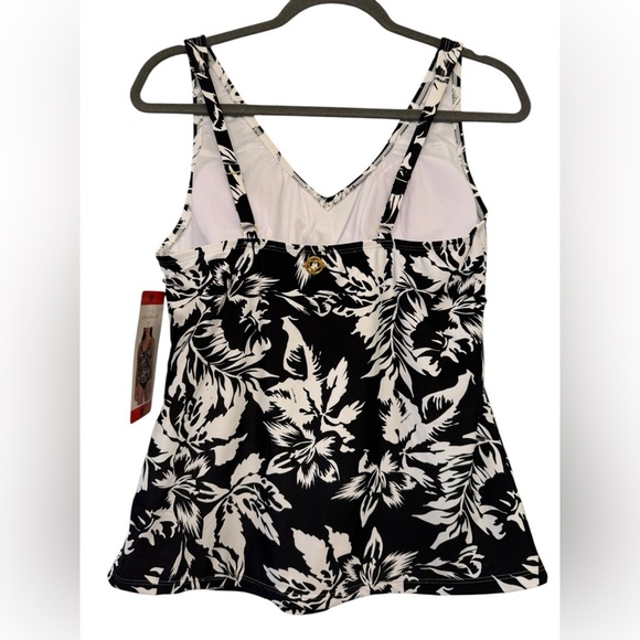Kathy Ireland Tankini Swim Top - Picture 5 of 10